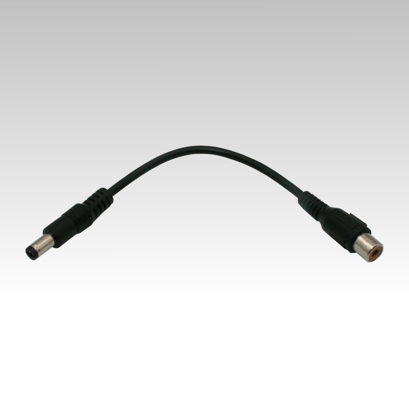Adapterkabel Cinch Buchse (w) auf DC Stecker
