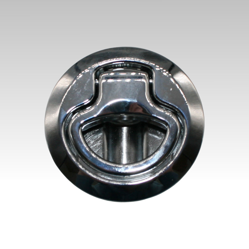 Edelstahl Griffmuldenverriegelung (Rund)