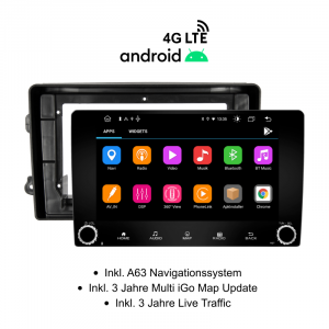 ESX Android 9″ Naviceiver VNC940-F8-4G (v4, inkl. A63 Navigation)