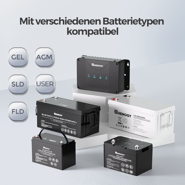 12V 30A DC zu DC Batterie Ladegerät MPPT Laderegler – Bild 4