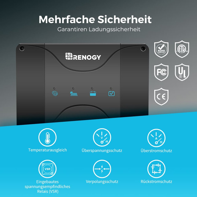 12V 30A DC zu DC Batterie Ladegerät MPPT Laderegler – Bild 5