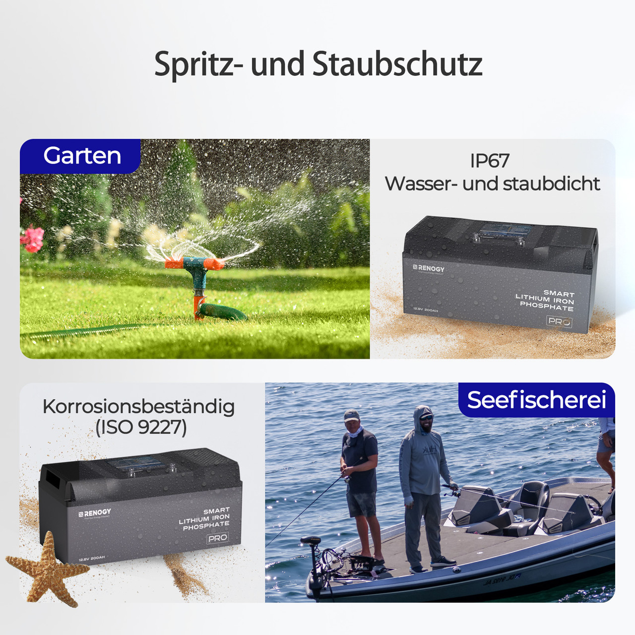 Renogy PRO Series 12Volt 200Ah Smart Lihtium Iron Phosphate Battery w/Self-Heating + Bluetooth (5000 Cycles) 7 Year Warranty – Bild 8