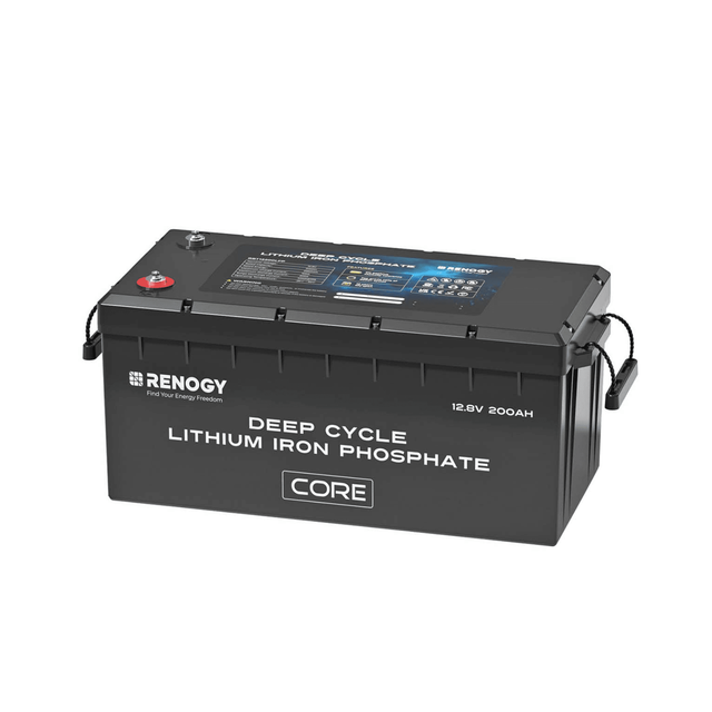 Renogy LiFePo4 12V 200Ah Lithium Batterie BMS 5000 Zyklen