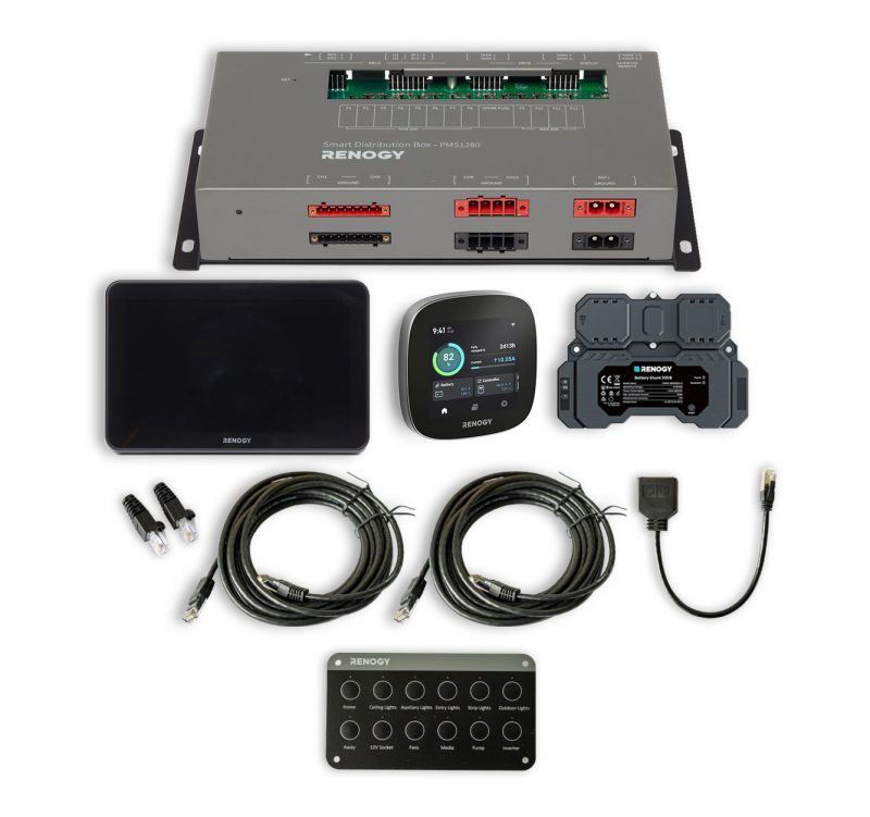 Total Solution (Standard Kit: Renogy One Core, Renogy One Vision, Control Panel, Battery Shunt)