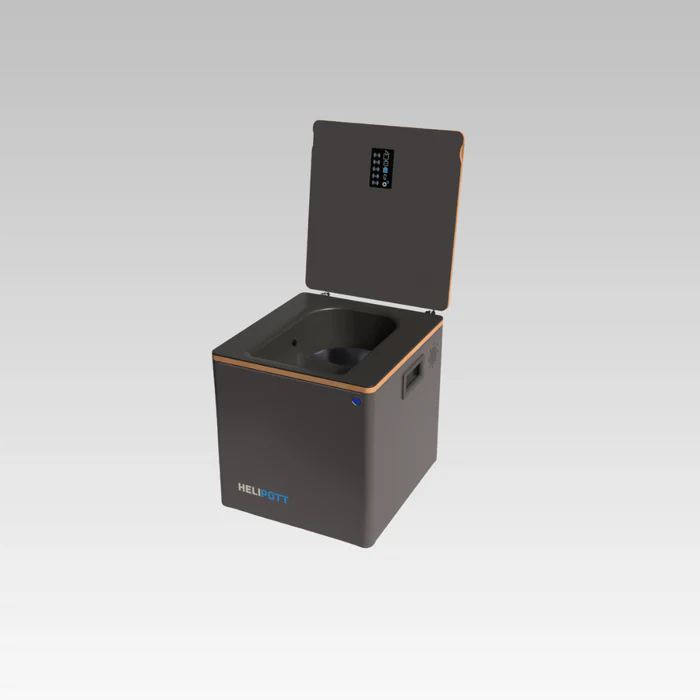 Helipott E-Drive Standard, Size M, Vekehrsgrau - MAGIC