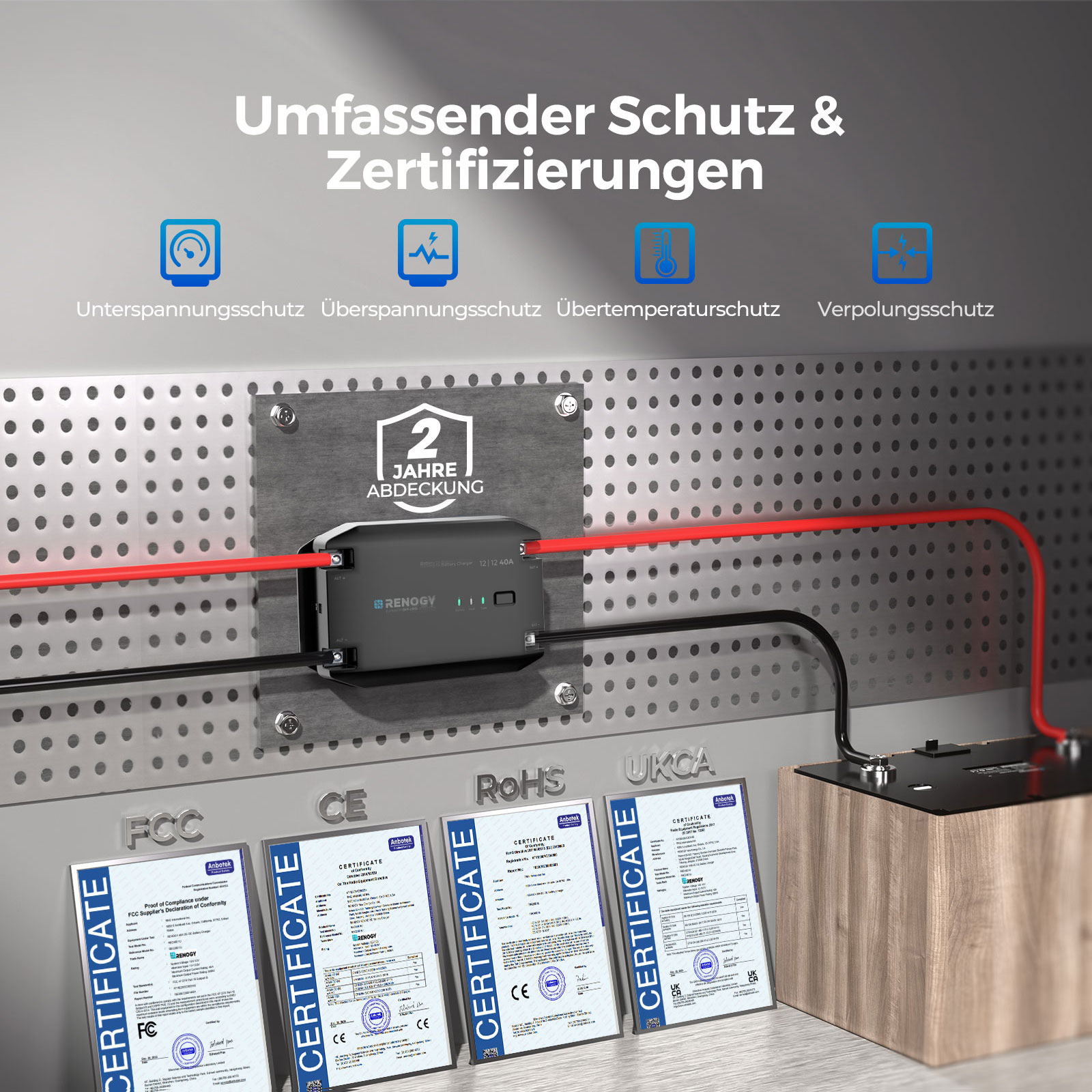 Renogy 12V 40A DC-DC Battery Charger – Bild 6
