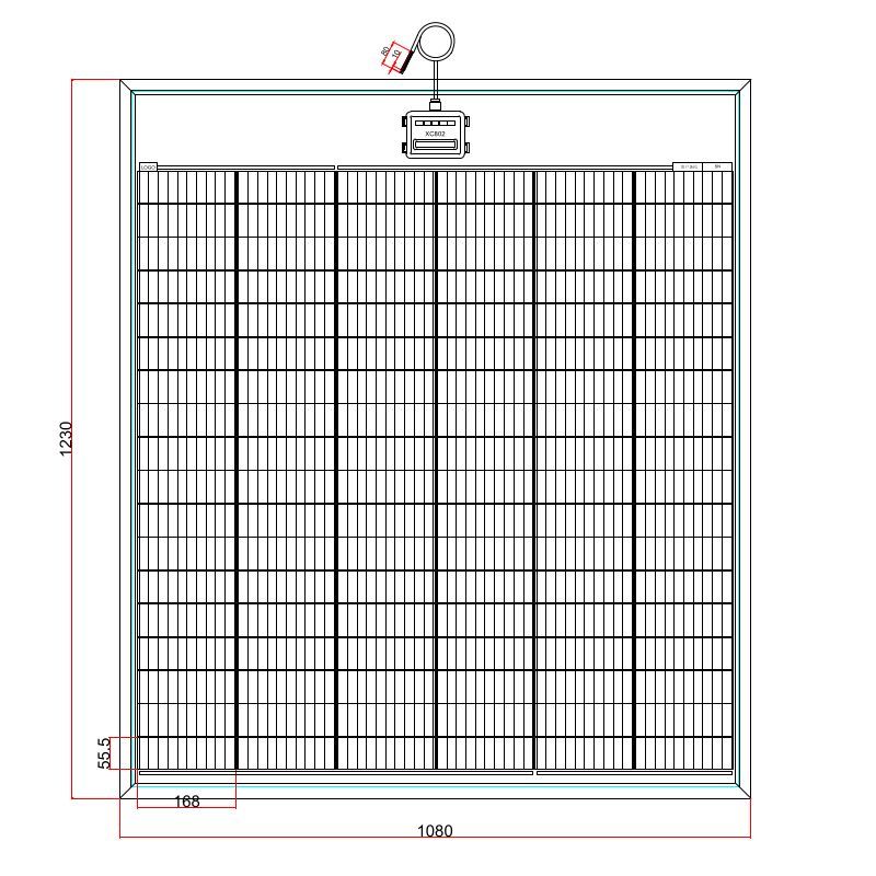 Glas-Solarpanel 215 W - Image 3