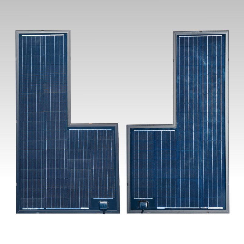 Glas-Solarpanel Set 220 W